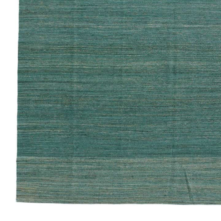 9' 7 x 12' 6 Hand Woven Kilim Modern Wool Rug