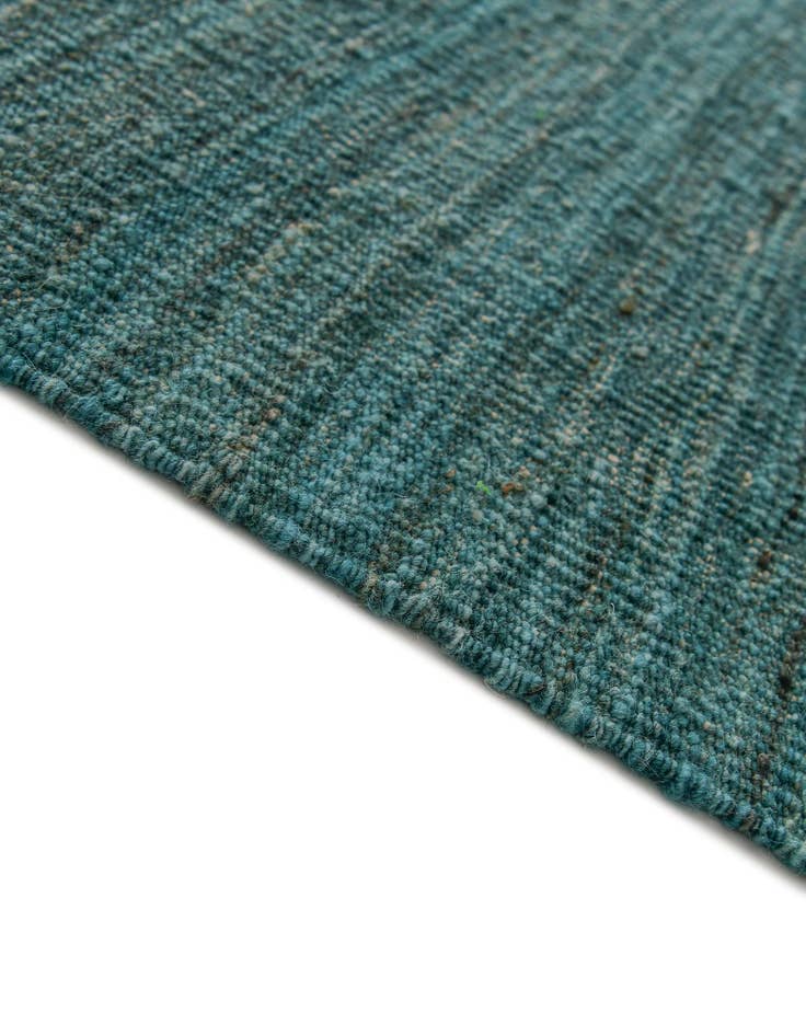 Detail image of 9' 7 x 12' 6 Hand Woven Kilim Modern Wool Rug