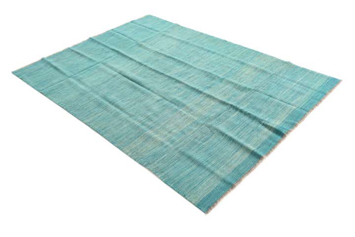 4' 10 x 6' 7 Hand Woven Kilim Modern Wool Rug