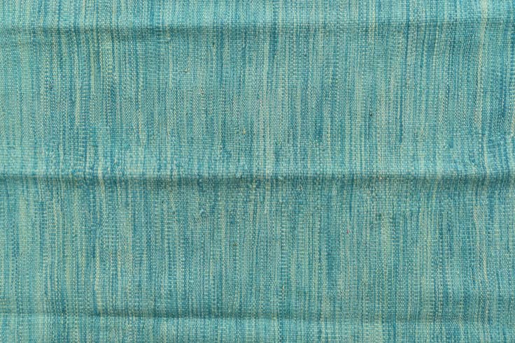 Detail image of 4' 10 x 6' 7 Hand Woven Kilim Modern Wool Rug
