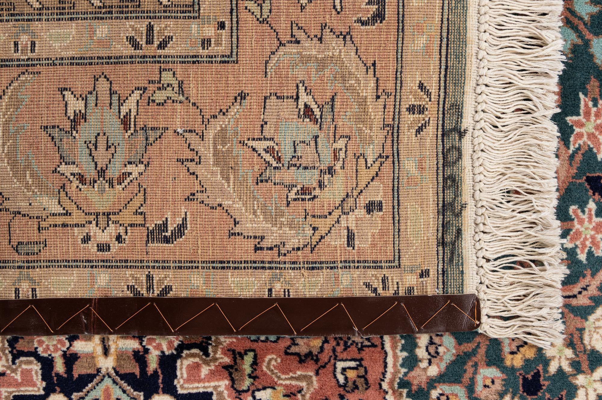 5' 3 x 8' 4 Hand Knotted Lahour Wool Rug