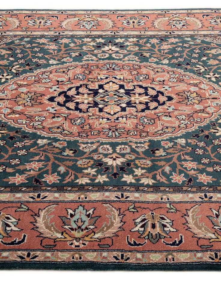 Detail image of 5' 3 x 8' 4 Hand Knotted Lahour Wool Rug