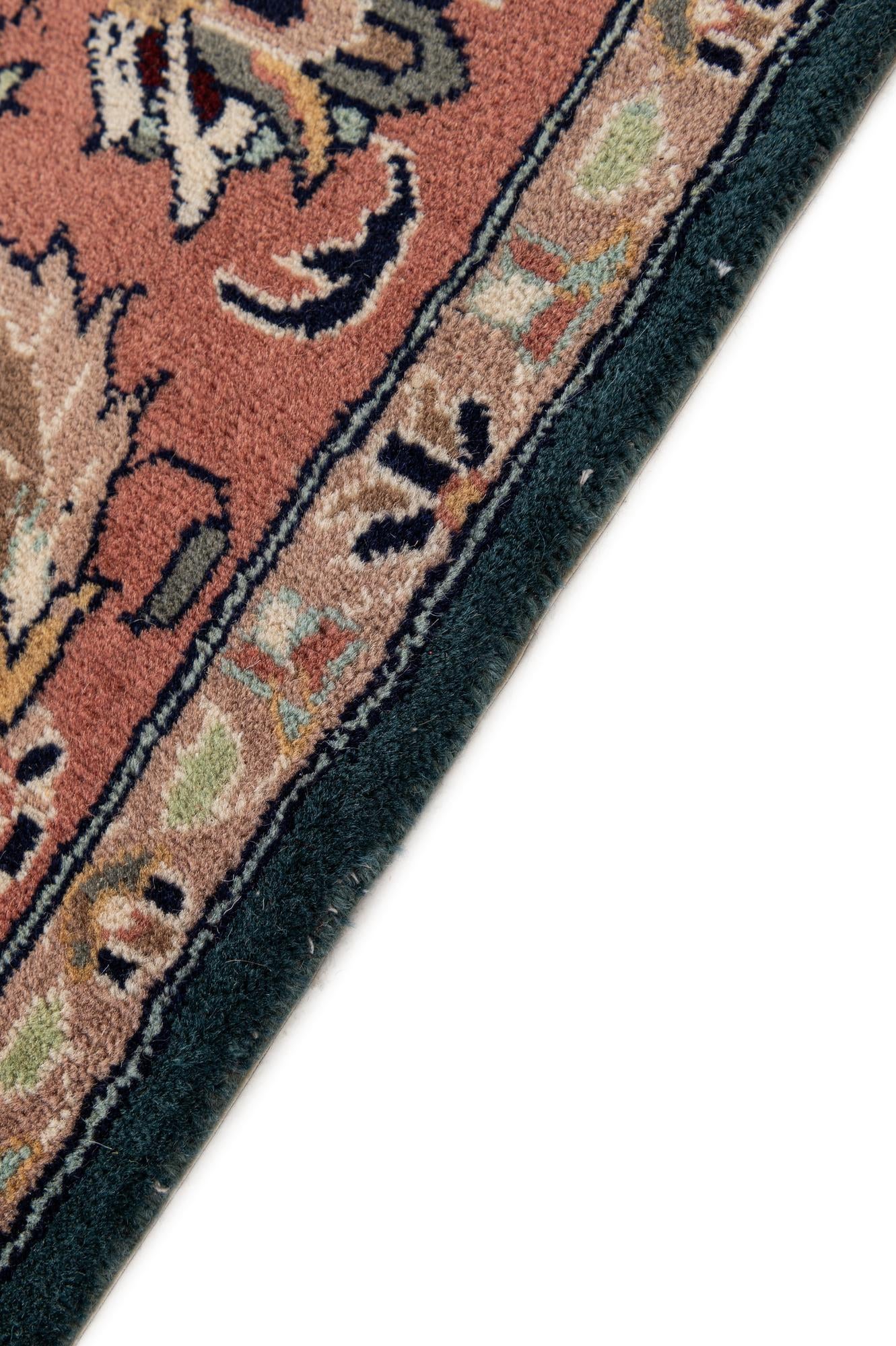 5' 3 x 8' 4 Hand Knotted Lahour Wool Rug