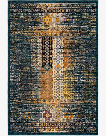Teal Madeline Rug