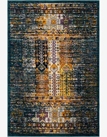 Teal Madeline Rug