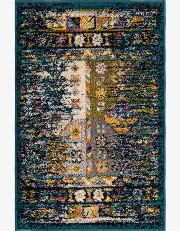 Teal Madeline Rug