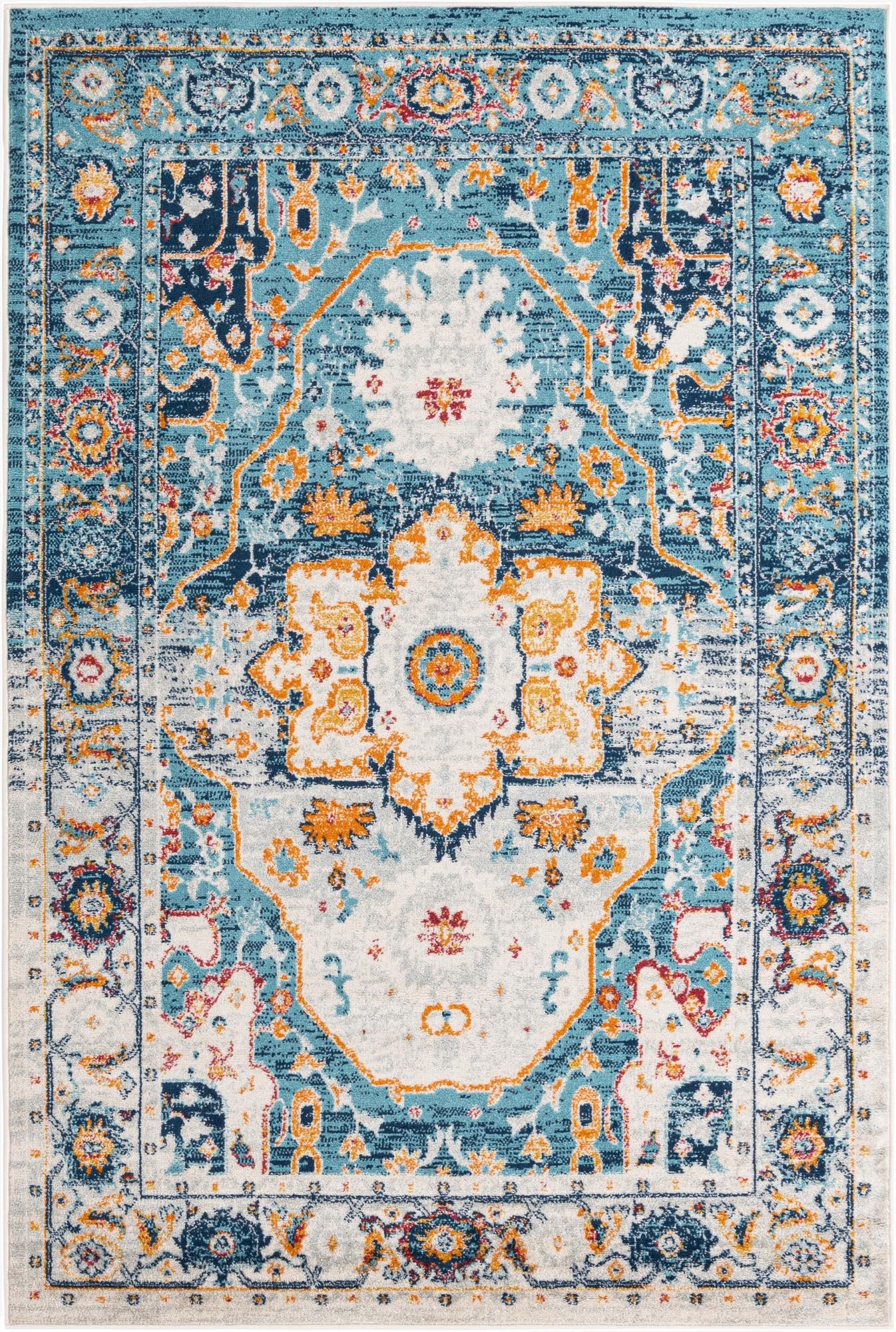 Primary image 5' 3 x 8' Madeline Vintage Rug