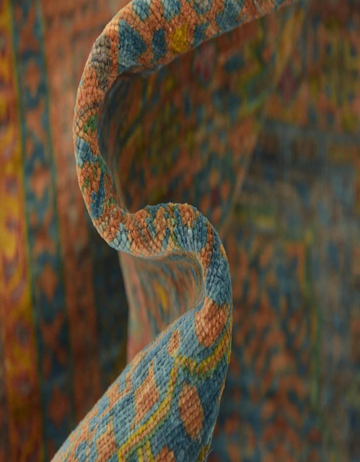 Detail image of 5' 8 x 7' 9  Hand Knotted Mamluk Ziegler Oriental Rug