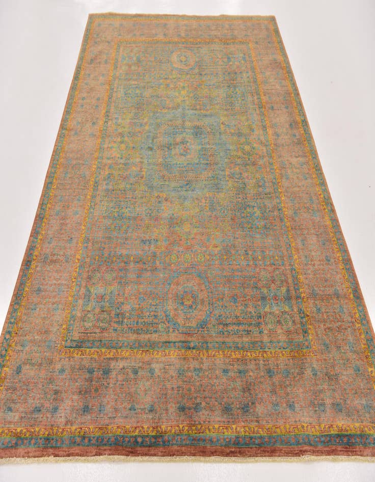 Detail image of 5' 8 x 7' 9  Hand Knotted Mamluk Ziegler Oriental Rug