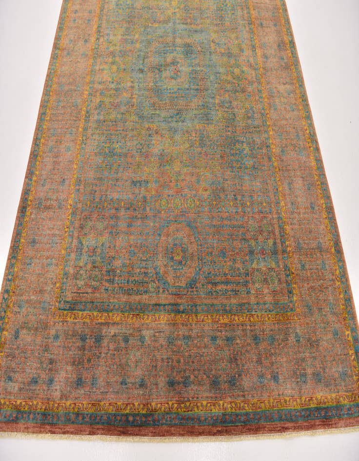 Detail image of 5' 8 x 7' 9  Hand Knotted Mamluk Ziegler Oriental Rug