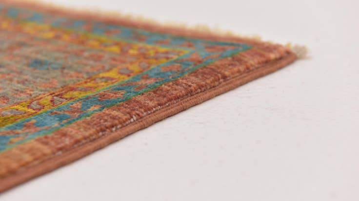 Detail image of 5' 8 x 7' 9 Hand Knotted Mamluk Ziegler Oriental Rug