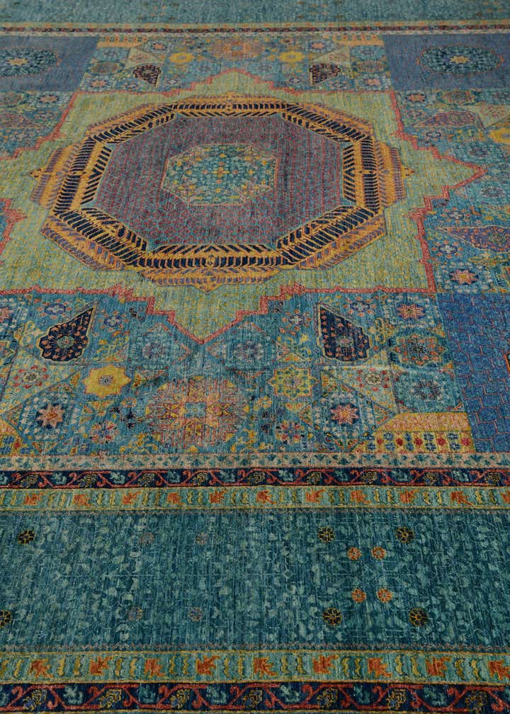 11' 11 x 17' 7 Hand Knotted Mamluk Ziegler Oriental Rug