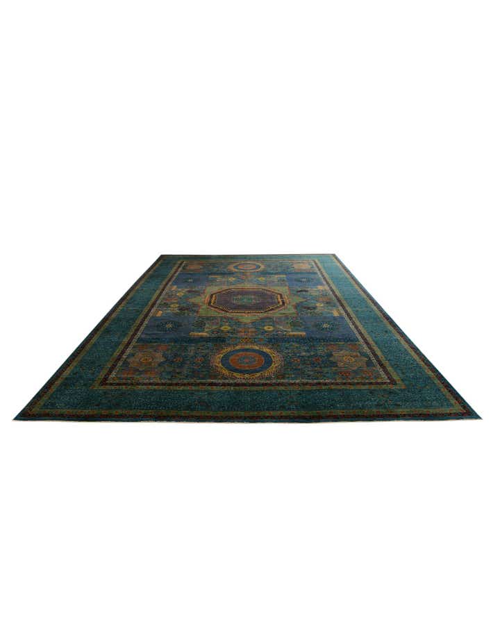 11' 11 x 17' 7 Hand Knotted Mamluk Ziegler Oriental Rug