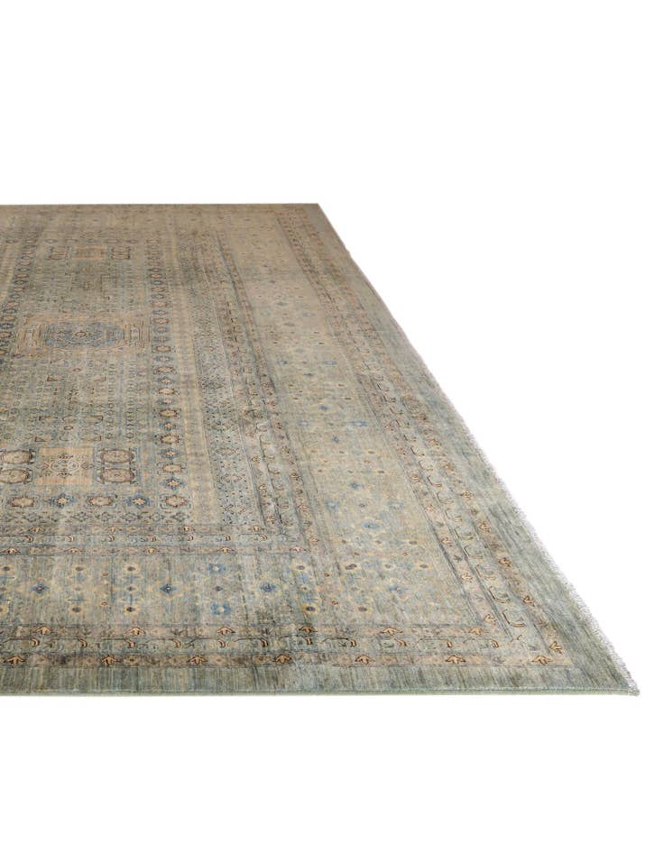 Detail image of 12' x 15' 10 Hand Knotted Mamluk Ziegler Oriental Rug