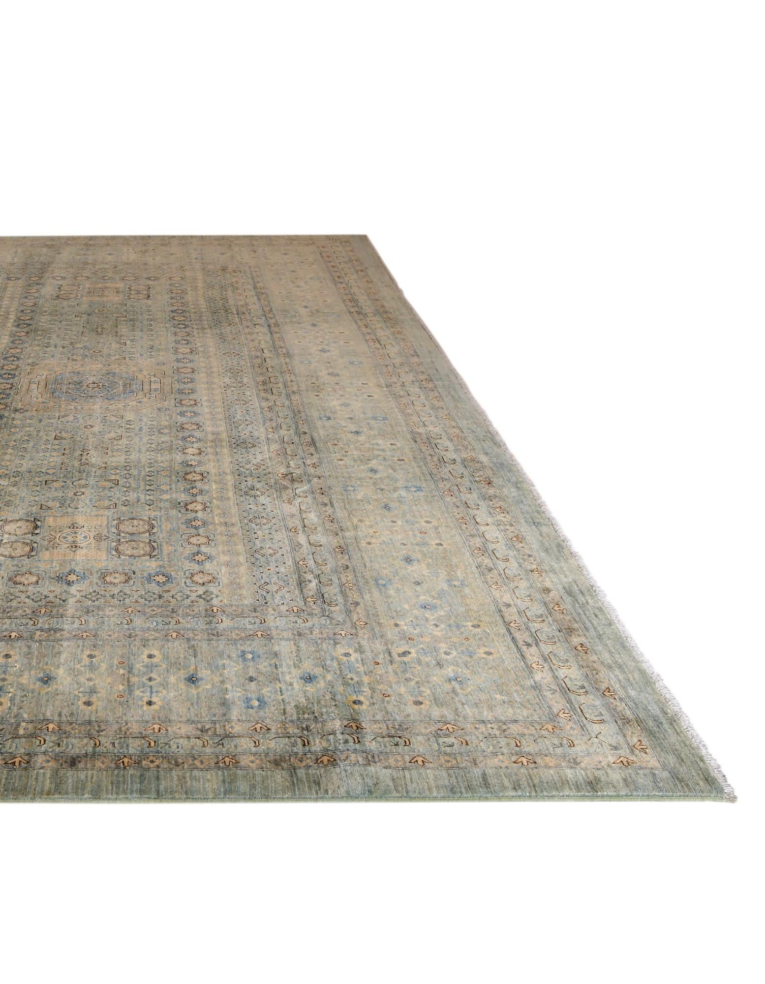 12' x 15' 10 Hand Knotted Mamluk Ziegler Oriental Rug