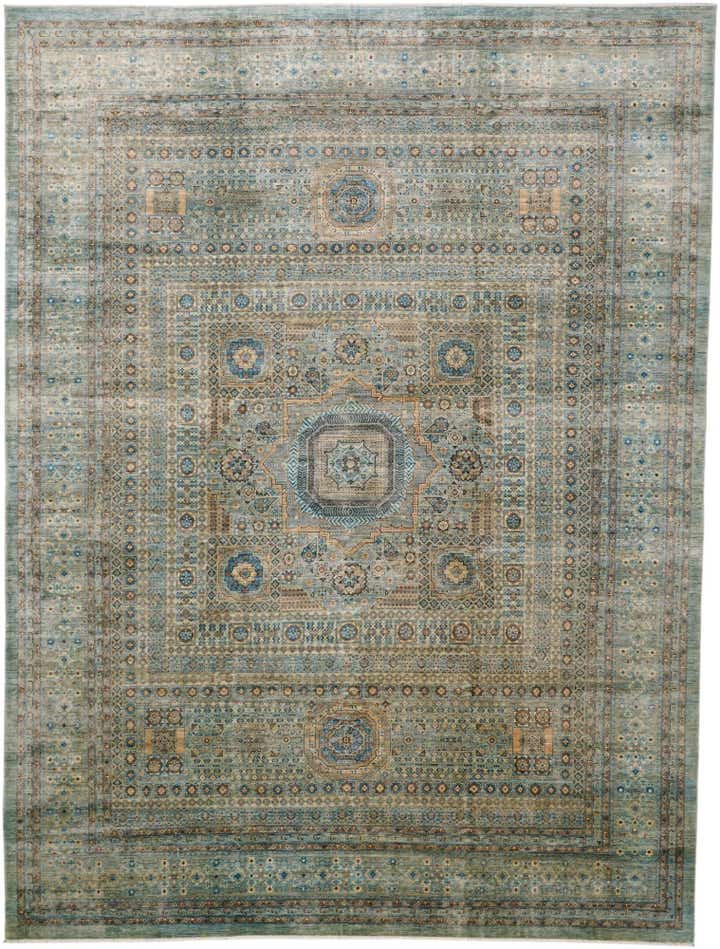 12' x 15' 10 Hand Knotted Mamluk Ziegler Oriental Rug