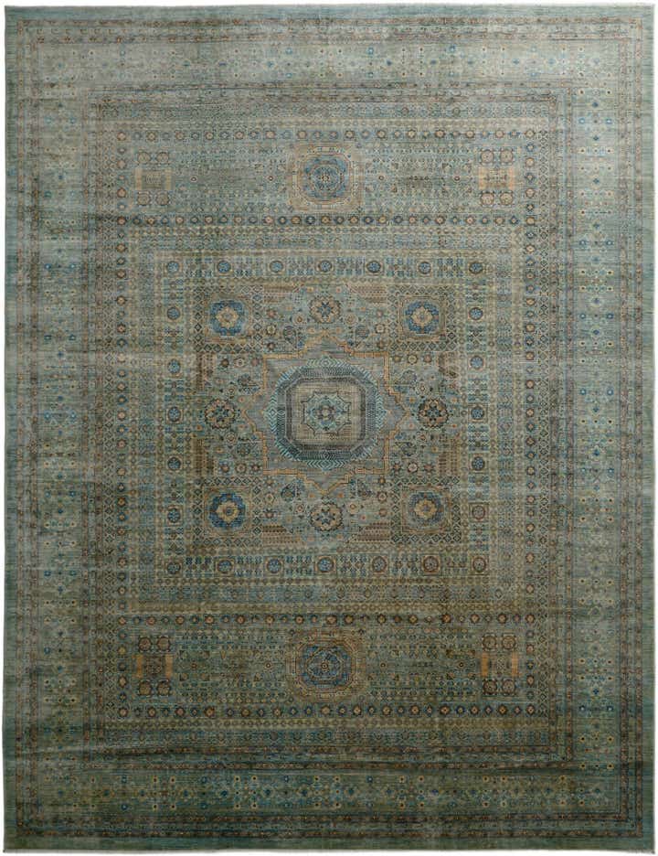 12' x 15' 10 Hand Knotted Mamluk Ziegler Oriental Rug
