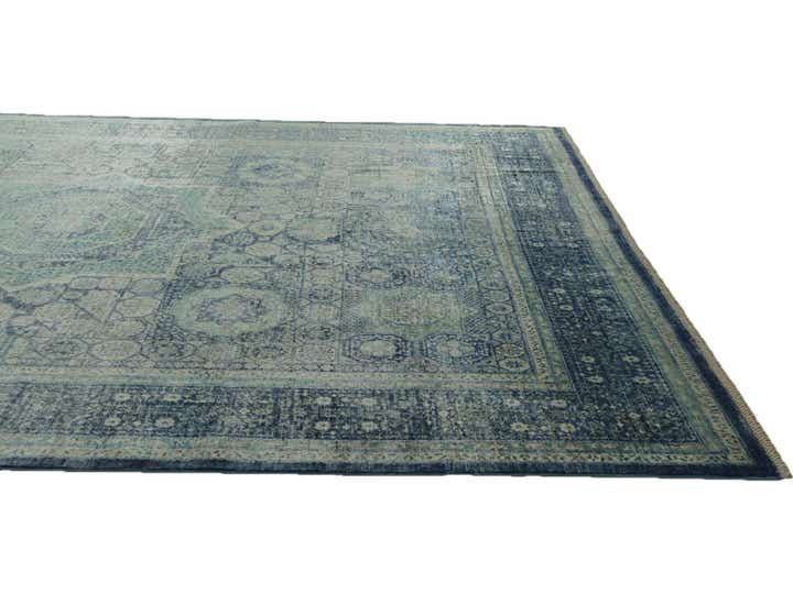 9' 1 x 11' 11 Hand Knotted Mamluk Ziegler Rug