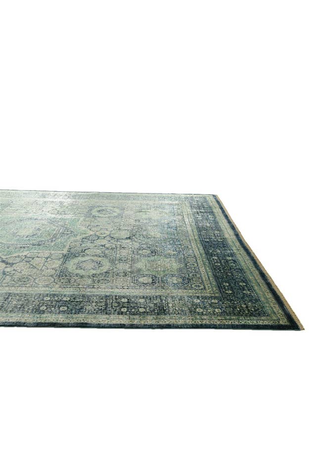 Detail image of 9' 1 x 11' 11 Hand Knotted Mamluk Ziegler Rug