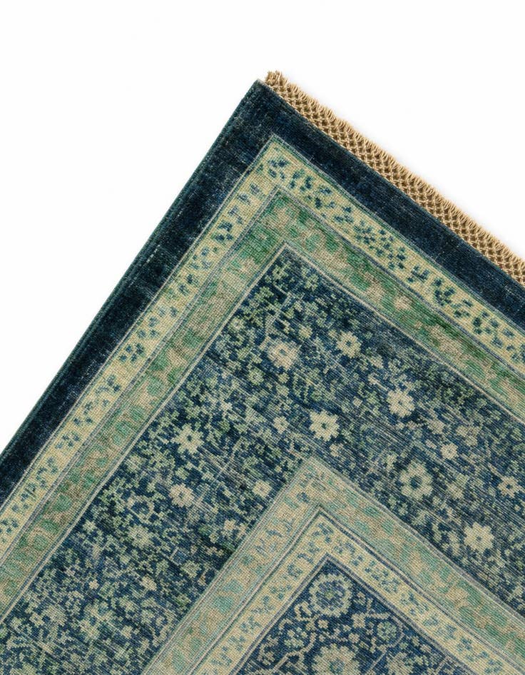 Detail image of 9' 1 x 11' 11 Hand Knotted Mamluk Ziegler Rug