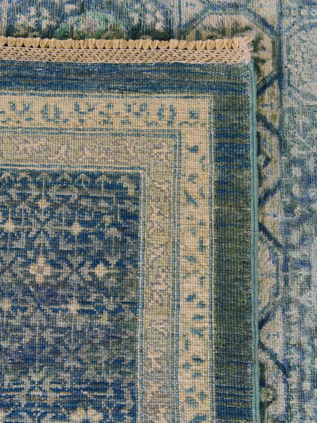 9' 1 x 11' 11 Hand Knotted Mamluk Ziegler Rug