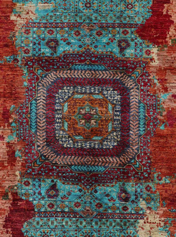 6' 11 x 10' Hand Knotted Mamluk Ziegler Rug