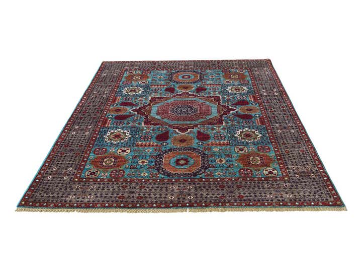 5' 3 x 6' 8 Hand Knotted Mamluk Ziegler Rug