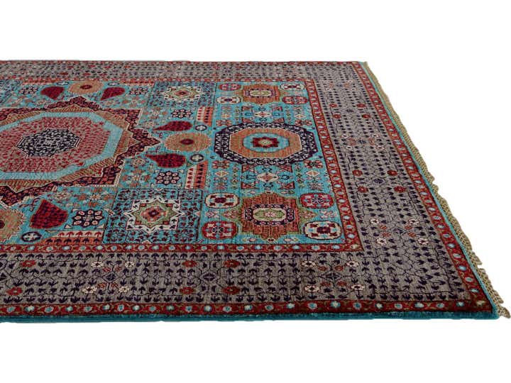 5' 3 x 6' 8 Hand Knotted Mamluk Ziegler Rug