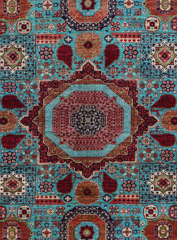 5' 3 x 6' 8 Hand Knotted Mamluk Ziegler Rug