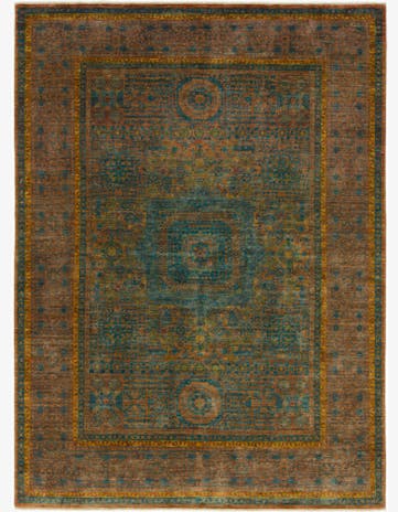 5' 8 x 7' 9 Hand Knotted Mamluk Ziegler Oriental Rug