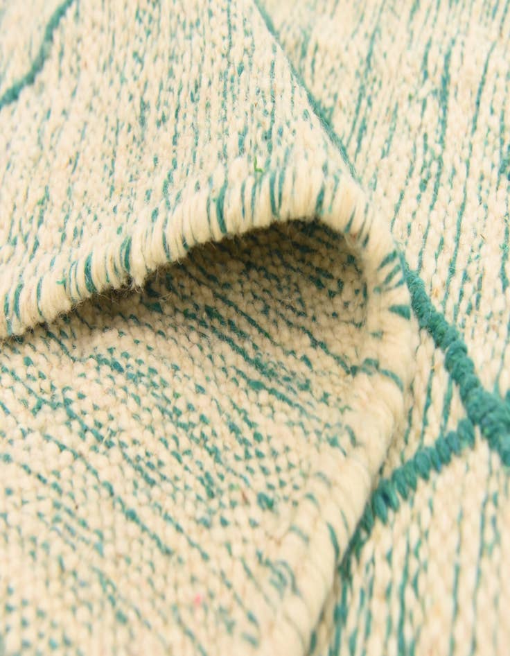 Detail image of 5' 9 x 8' 11  Hand Knotted Moroccan Wool Rug