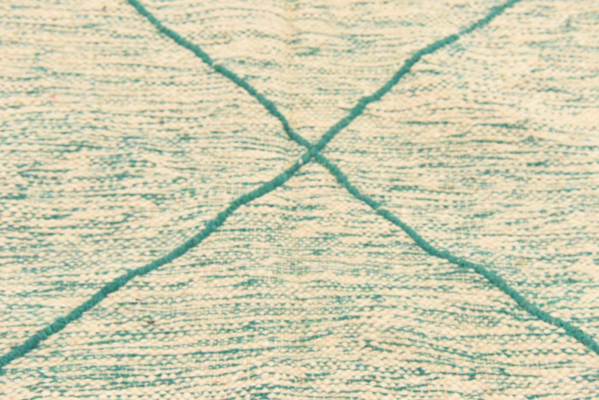 5' 9 x 8' 11 Hand Knotted Moroccan Wool Rug