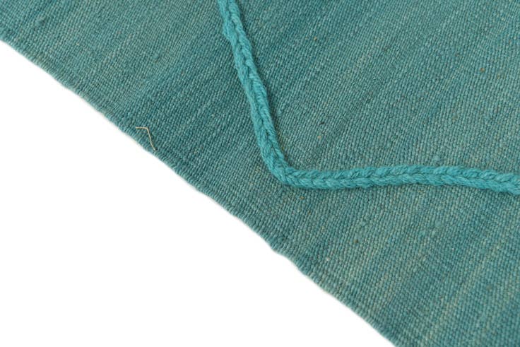 Detail image of 3' 4 x 5' Hand Knotted Moroccan Wool Rug