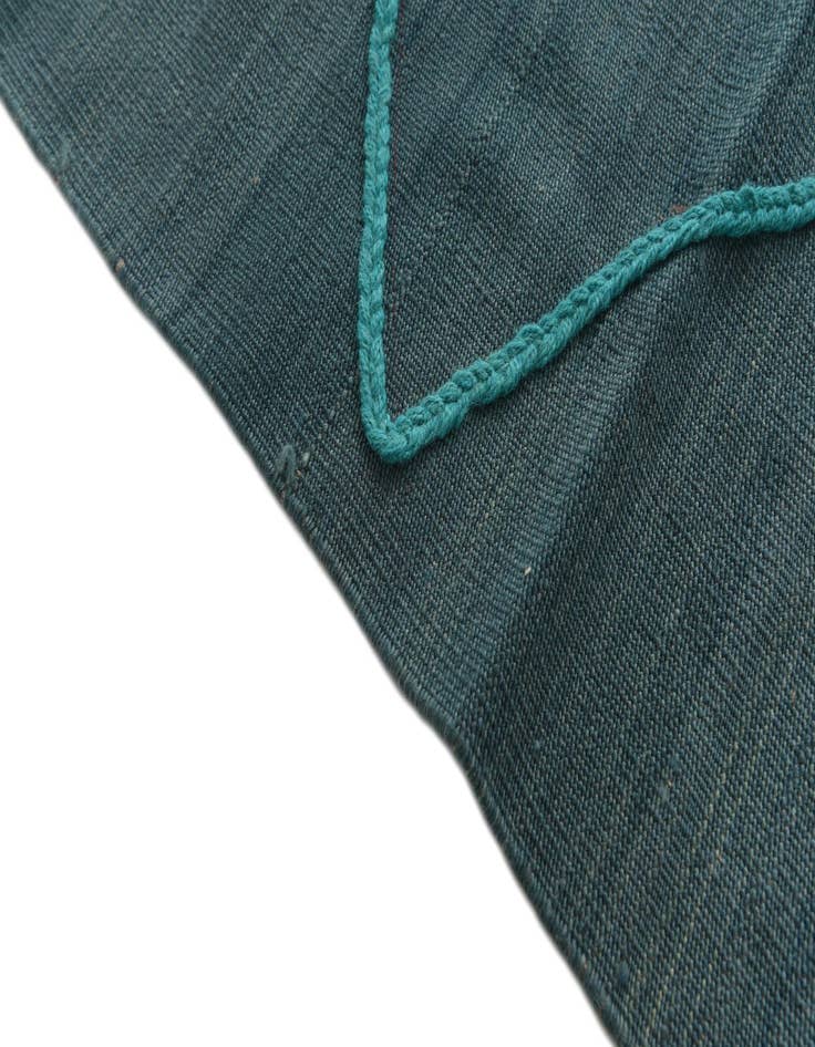 Detail image of 5' 8 x 7' 8  Hand Knotted Moroccan Wool Rug