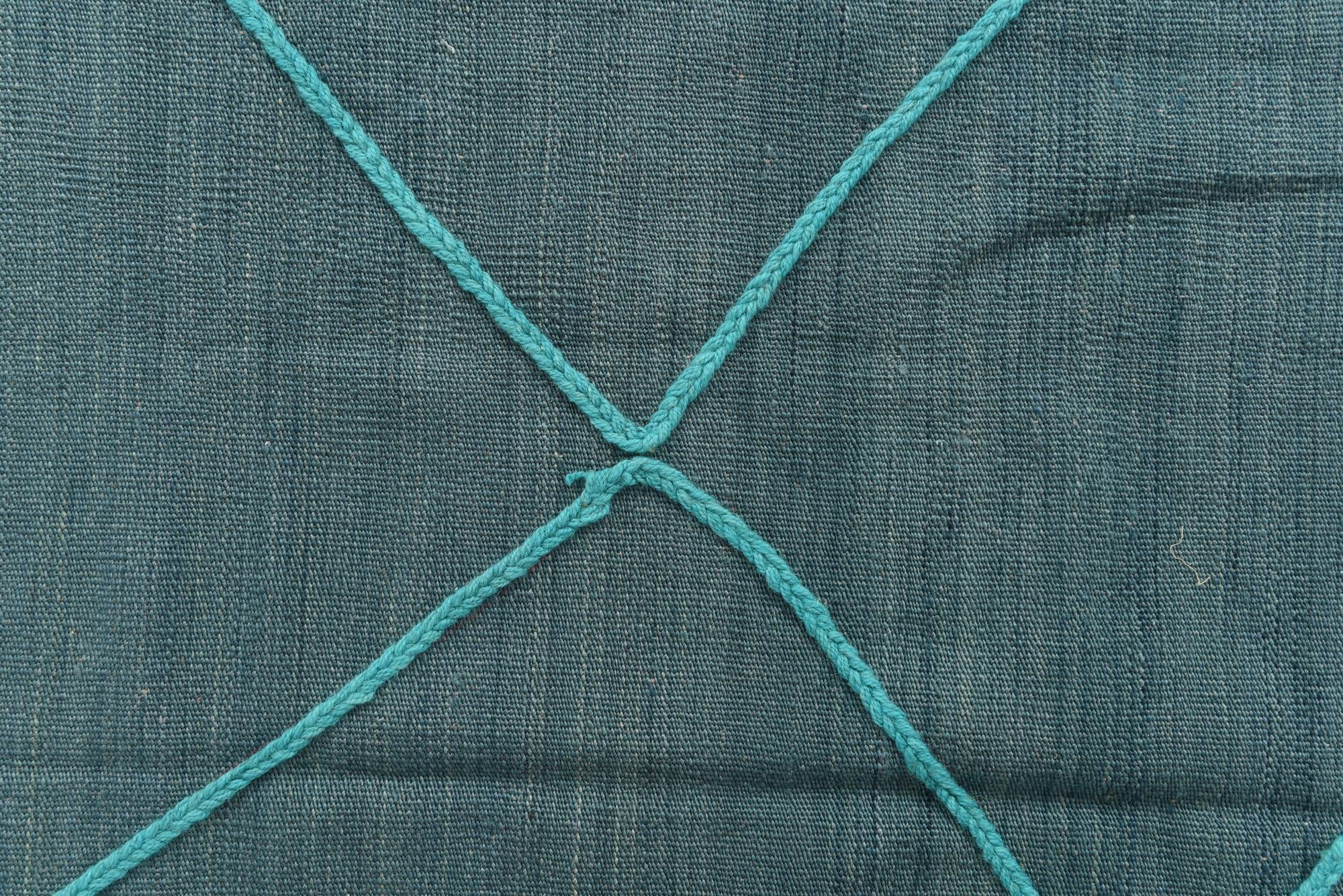 5' 8 x 7' 8 Hand Knotted Moroccan Wool Rug