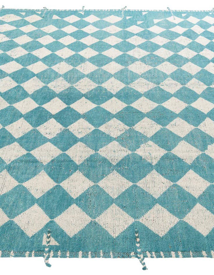 Detail image of 9' 1 x 12' 3  Hand Knotted Moroccan Wool Rug