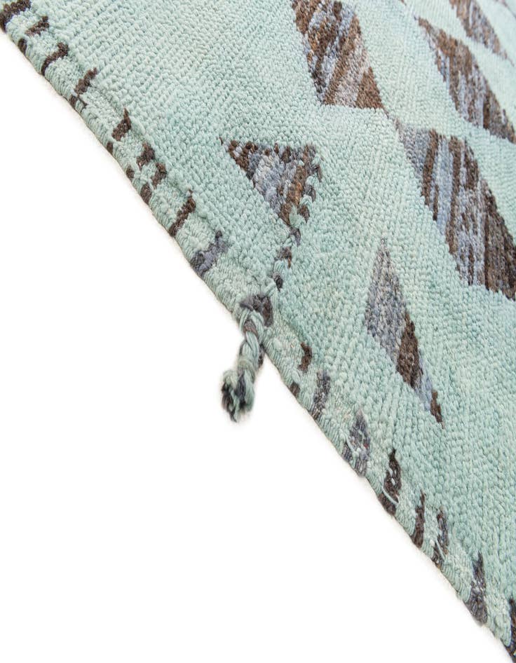 Detail image of 8' 3 x 10'  Hand Knotted Moroccan Wool Rug