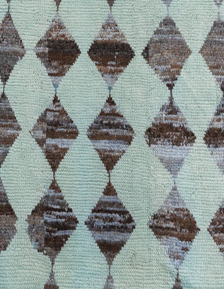 Detail image of 8' 3 x 10'  Hand Knotted Moroccan Wool Rug