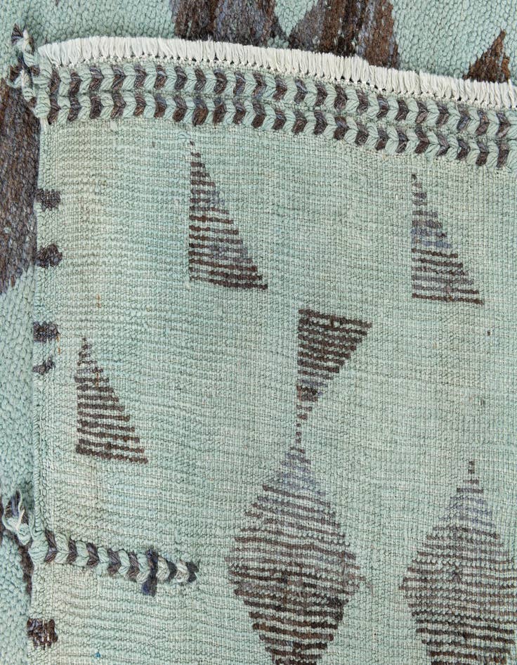 Detail image of 8' 3 x 10'  Hand Knotted Moroccan Wool Rug