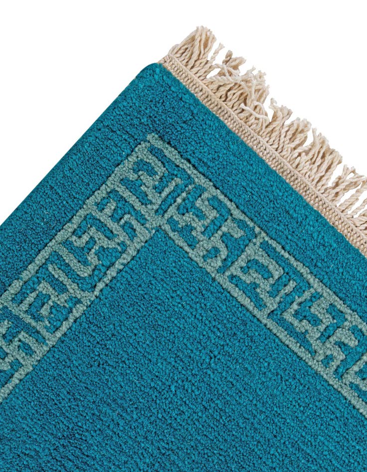 Detail image of 2' 7 x 4' 7  Hand Knotted Nepal Wool Rug