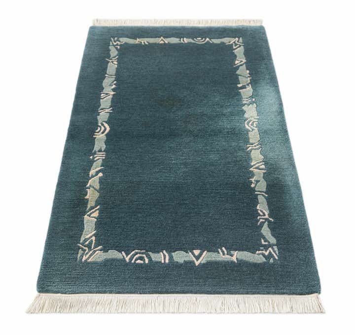 2' 5 x 4' 4 Hand Knotted Nepal Wool Rug