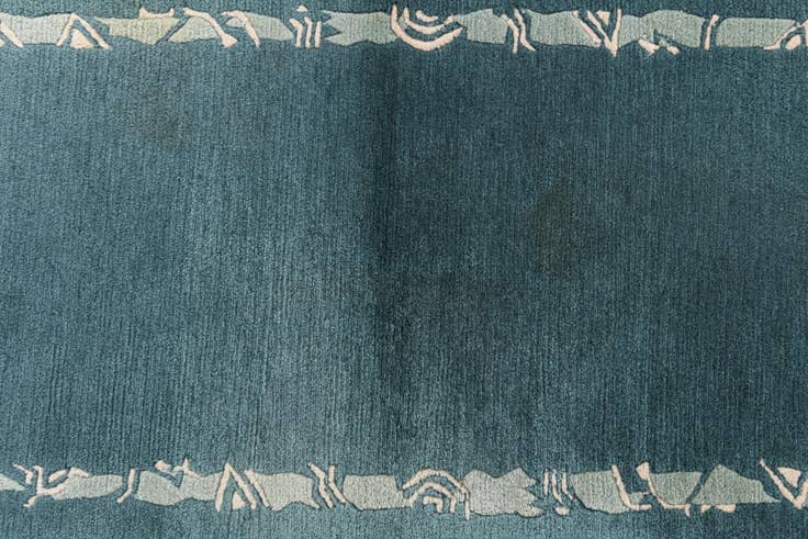 Detail image of 2' 5 x 4' 4 Hand Knotted Nepal Wool Rug