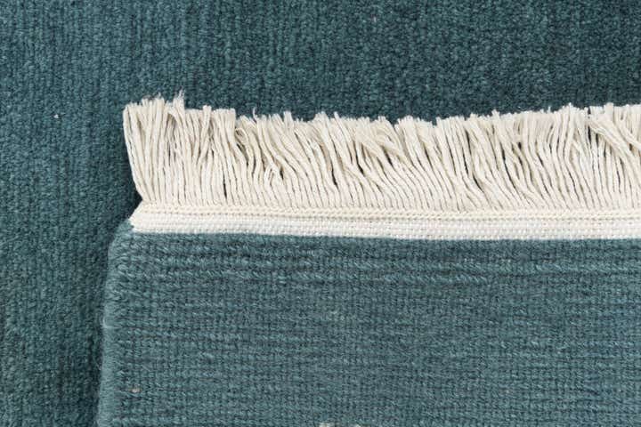 2' 5 x 4' 4 Hand Knotted Nepal Wool Rug