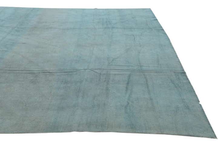 9' 6 x 12' 10 Hand Knotted Oushak Wool Rug