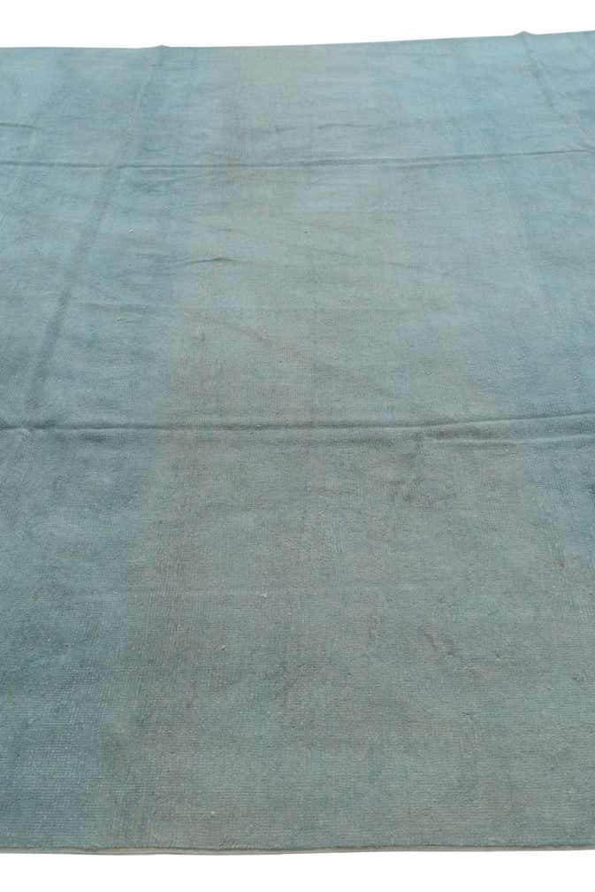 9' 6 x 12' 10 Hand Knotted Oushak Wool Rug