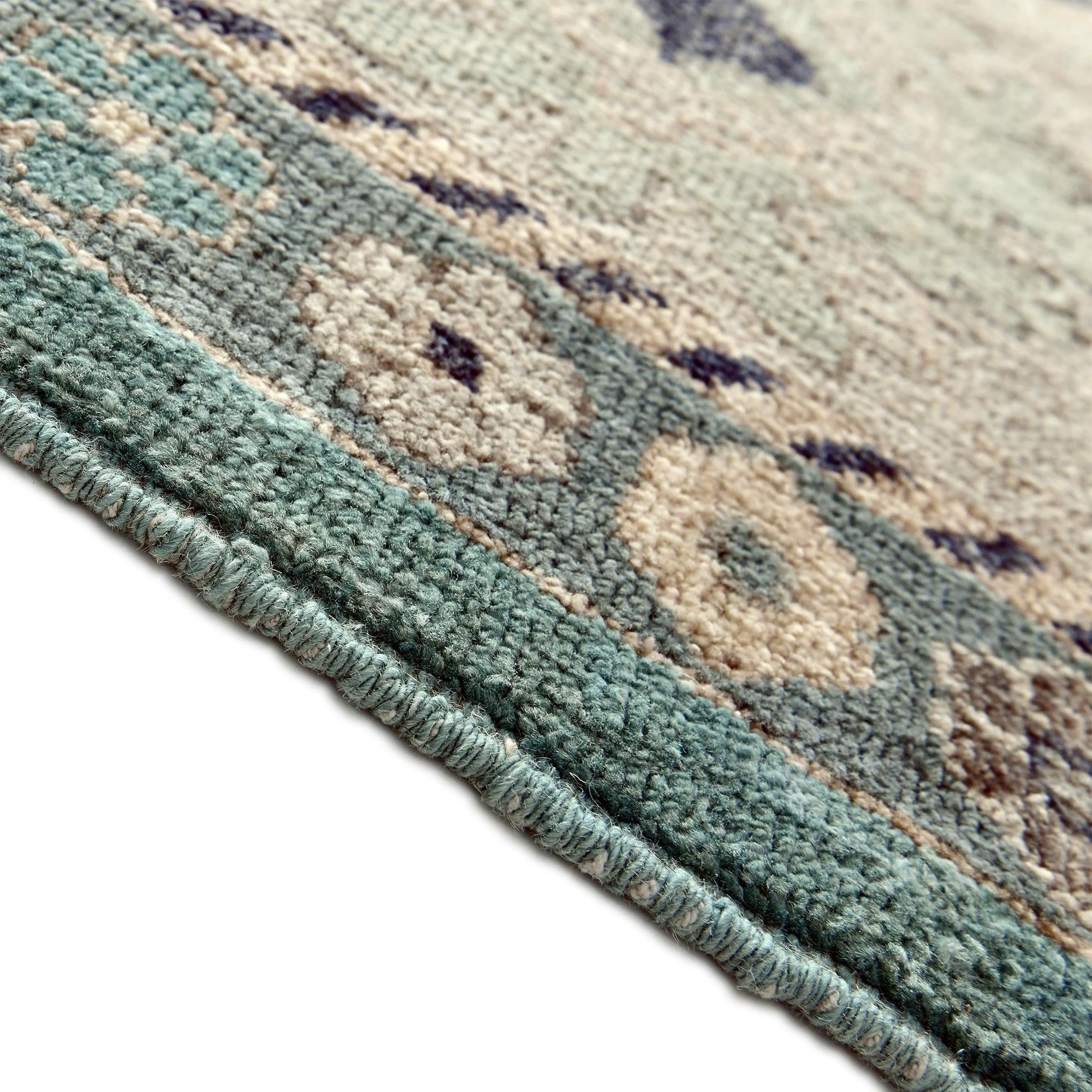 320cm x 435cm Hand Knotted Oushak Wool Rug