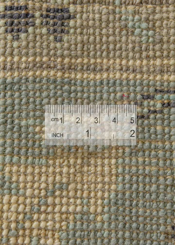 8' 1 x 10' Hand Knotted Oushak Wool Rug