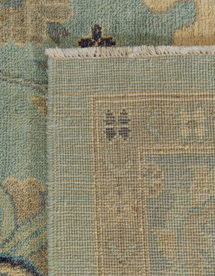 8' 1 x 10' Hand Knotted Oushak Wool Rug