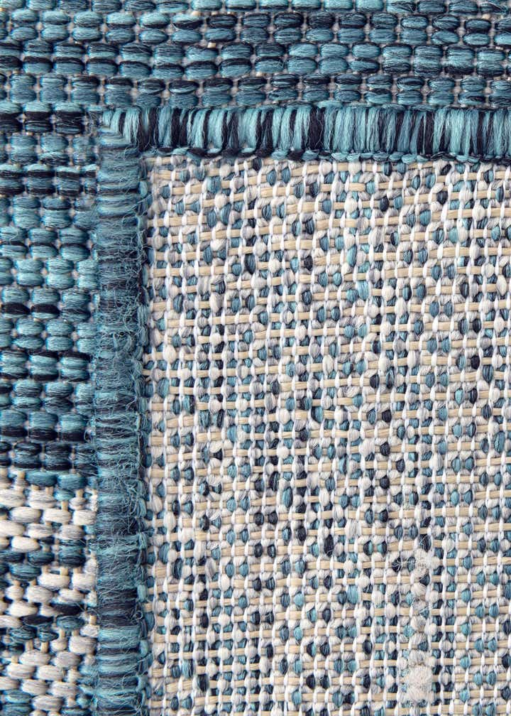 5' 3 x 8' Easy-Clean Botanical Indoor / Outdoor Rug