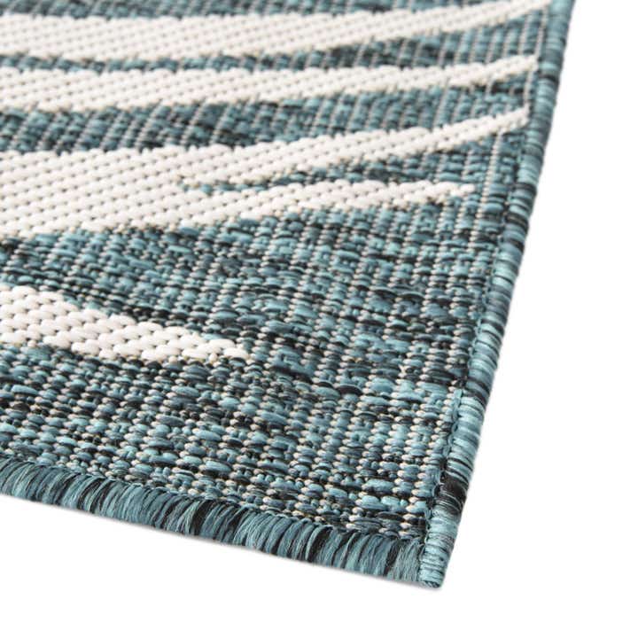 7' 10 x 10' Easy-Clean Botanical Indoor / Outdoor Rug